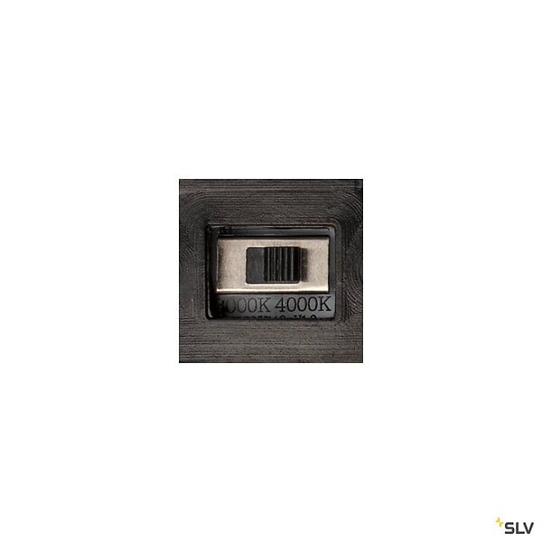SLV - Borne extérieure SLV L-LINE OUT 30, anthracite, LED, 11,5W, 3000/4000K, IP65, interrupteur CCT - SLV - large