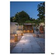 SLV - Borne extérieure SLV RUSTY 40 avec LED intégrée, fonte rouillée - Hauteur 40 cm - vignette