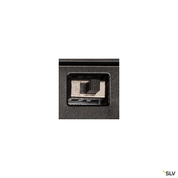 SLV - Borne extérieure SLV L-LINE OUT 50 horizontale avec LED intégrée, anthracite, Hauteur 80 cm pour éclairage extérieur - large