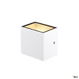 SLV - Applique extérieure SLV SITRA CUBE, blanc avec LED intégrée, 10W, 3000K, IP44 - vignette