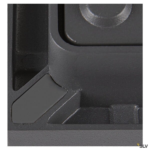 SLV - Applique extérieure SLV QUADRULO, anthracite, LED, 8W, 3000K, IP55 - large