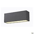 SLV - Applique extérieure SLV SITRA CUBE Up/Down anthracite avec LED intégrée - Taille L - 30 cm - vignette