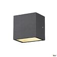 SLV - Applique extérieure SLV SITRA CUBE Up/Down anthracite avec LED intégrée - Taille S - 12 cm - vignette