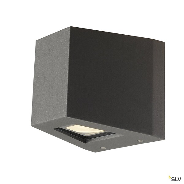 SLV - Applique extérieure SLV OUT-BEAM UP/DOWN, anthracite, LED intégrée, 18W, 3000K, IP44 - large