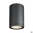 SLV - Plafonnier extérieur rond SLV ENOLA ROUND, anthracite, avec LED intégrée - Ø 14 cm - vignette