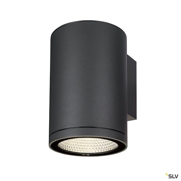 SLV - Applique extérieure SLV ENOLA ROUND, rond, anthracite, LED, 35W, 3000K/4000K, IP65 - Taille L - large