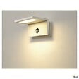 SLV - Applique extérieure SLV ANGOLUX SENSOR, blanc, LED, 9,8W, 3000K, IP44, détecteur de mouvements - vignette