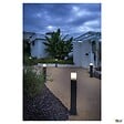 SLV - Borne extérieure SLV GRAPHIT 60, carré, anthracite, E27, 11W - Hauteur 60 cm - vignette