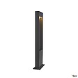 SLV - Borne extérieur SLV FLATT 65 anthracite avec LED intégrée pour éclairage extérieur, Hauteur 65 cm - vignette