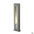 SLV - Borne extérieure SLV ARROCK ARC, gris, GU10/QPAR51, 35W max, IP44, granite, inox 304 - vignette