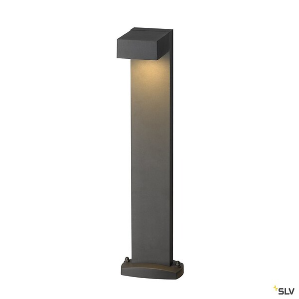 SLV - Borne extérieure SLV QUADRASYL 75, GX53/TCR-TSE, 11W - Coloris anthracite - large