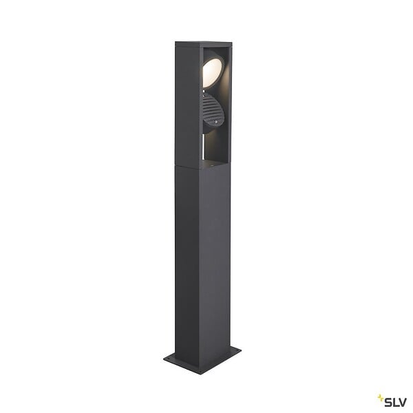 SLV - Borne extérieure SLV ESKINA FRAME 75 double avec LEDs intégrées, anthracite, Hauteur 75 cm - large