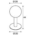 SLV - Borne extérieure GLOO PURE 40 anthracite, E27, 23W - Hauteur 40 cm - vignette