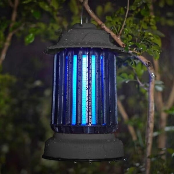 EZILIGHT - Piège à moustique d'extérieur auto-nettoyant EZIlight® Mosquito Garden MG 10 Red - large