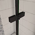 AICA SANITAIRE - Pare baignoire en privotante pliant en 2 volets 100x140cm - vignette