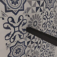 AICA SANITAIRE - Paroi de douche design moderne en cadre noir mat installation facille 90x200cm avce barre de fixation carré en 90cm - vignette