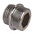 SOMATHERM FOR YOU - Raccord de bec chromé M15/21 vers M22x100 - Adaptateur robinet PORCHER - vignette