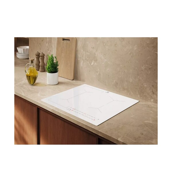 ELECTROLUX - Table De Cuisson Induction 3 Feux 7350w Blanc - EIV63342CW/1 - large