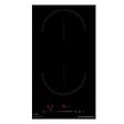 GLEM - Table Domino Induction 30cm 2 Feux 3500w Noir - GTI321BS - vignette