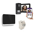 PHILIPS - Visiophone filaire et connecté 3K Philips WelcomeEye Connect 3 avec écran supplémentaire et transformateur - vignette
