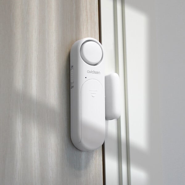 AVIDSEN - Mini-alarme de porte et fenêtre Small Doorguard sirène intégrée 120 dB pour l'intérieur - Avidsen - 100023 - large