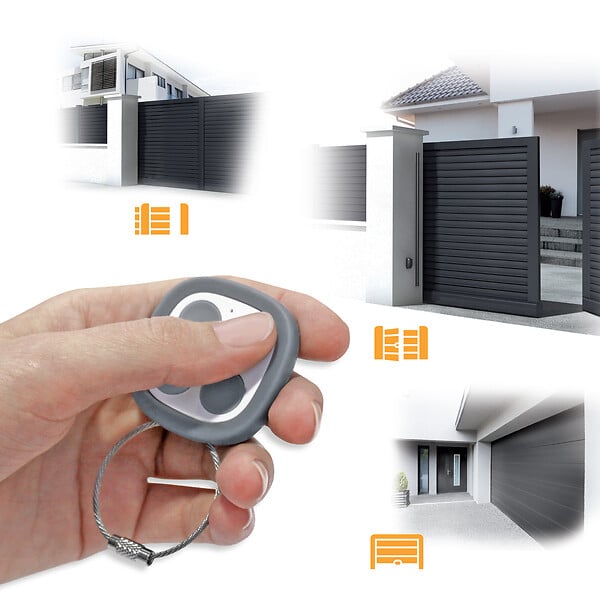 EXTEL - Télécommande universelle pour motorisation de portail et porte de garage - EVE - EXTEL - 761102 - large