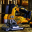 DEWALT - Scie Sauteuse À Poignée Supérieure XR 18V Brushless DEWALT DCS334N-XJ (vendu sans batterie) - vignette