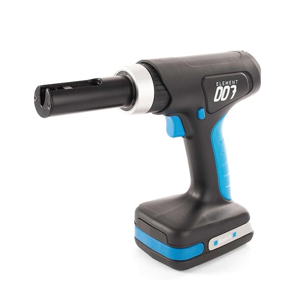 SCELL-IT - Outil de pose Scell-it ELEMENT E-007-1XBAT 18V Li-Ion 2Ah pour chevilles corps creux M4-M8 avec chargeur - large