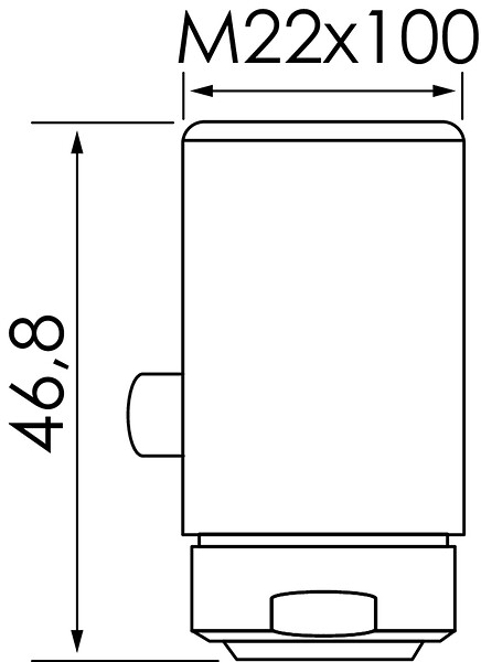 ONDEE - Aérateur F22/100 éco d'eau 5 l/min - large