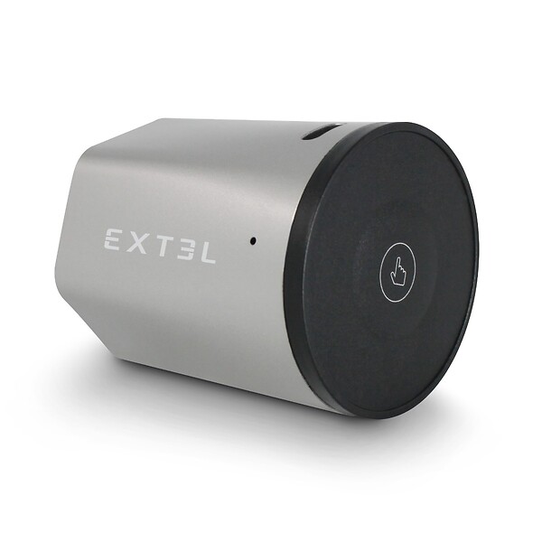 EXTEL - Kit Serrure Connectée Extel Lock + cylindre 40/40 mm + clavier sans fil + 2 badges supplémentaires - large