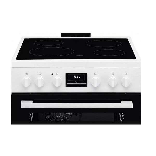 ELECTROLUX - Cuisinière Vitrocéramique 58l 4 Feux Blanc - LKR664177W - large