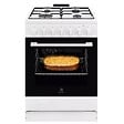 ELECTROLUX - cuisinière gaz 57l 4 foyers blanc - LKK620010W - vignette