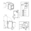 ELECTROLUX - cuisinière gaz 57l 4 foyers blanc - LKK620010W - vignette