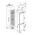 WHIRLPOOL - Réfrigérateur Combiné Intégrable à Glissières 268l - WHC18D071A1FR - vignette