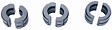 VIRAX - Inserts pour presse à sertir radial Viper® M20+ VIRAX Ø28 profil V : tube cuivre - 252965 - vignette