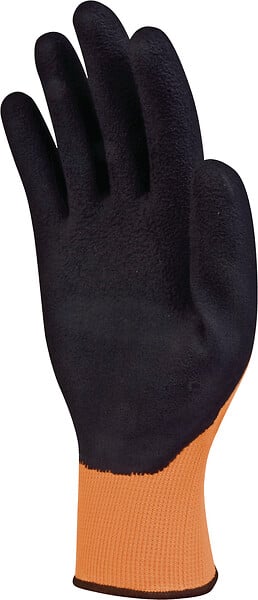 DELTA PLUS - Gant mécanique polyester - Orange fluo - Taille 8 - large