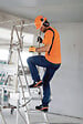 DELTA PLUS - Gant mécanique polyester - Orange fluo - Taille 8 - vignette