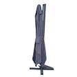 CONCEPT USINE - Bundle parasol 3x4m déporté rotatif gris + housse CESARE - vignette
