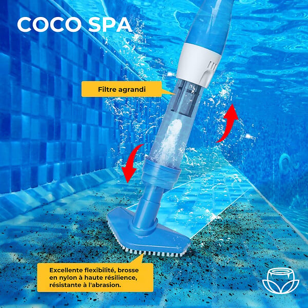 COCO SPA - Aspirateur De Piscine Sans Fil Rechargeable - large