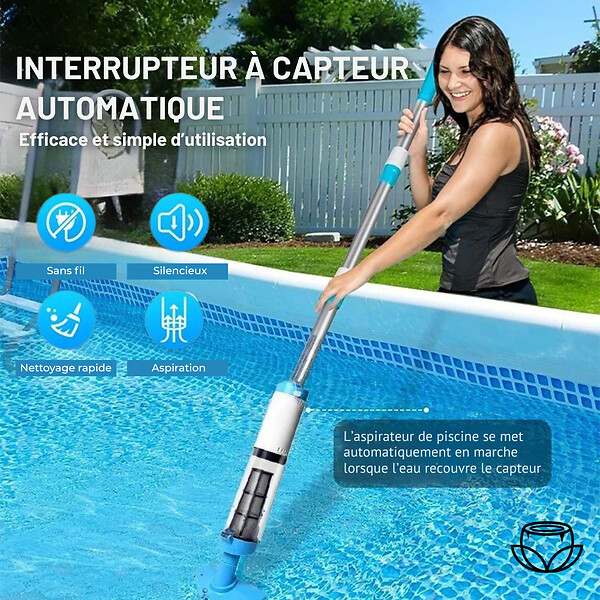 COCO SPA - Aspirateur De Piscine Sans Fil Rechargeable - large
