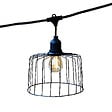 LUMISKY - Guirlande cage métal NEMA 10 ampoules E27 6M - vignette