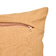 ATMOSPHERA - Coussin décoratif Hary - Marron caramel - L.50xl.30xH.10cm - vignette