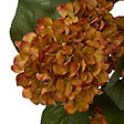 ATMOSPHERA - Hortensia artificiel en pot ciment - Mika Ambre - H.100cm - vignette
