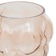 ATMOSPHERA - Vase cylindrique verre soufflé Edia Rose clair H18cm - vignette