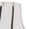 ATMOSPHERA - Vase vr raye piero bl nr h20,5 - vignette