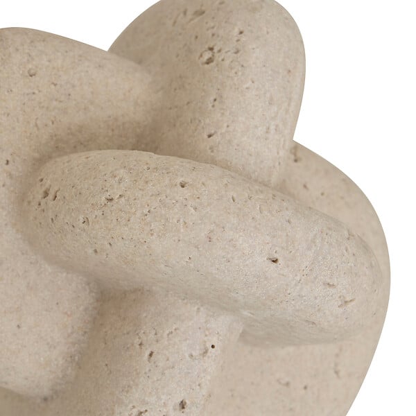 ATMOSPHERA - Déco à poser pierre Dave Beige 44cm - large