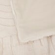 ATMOSPHERA - Plaid fausse fourrure jacquard Arka ivoire 230x180cm - vignette