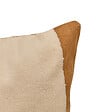 ATMOSPHERA - Coussin décoratif Hary - Marron caramel - L.75xl.35xH.10cm - vignette