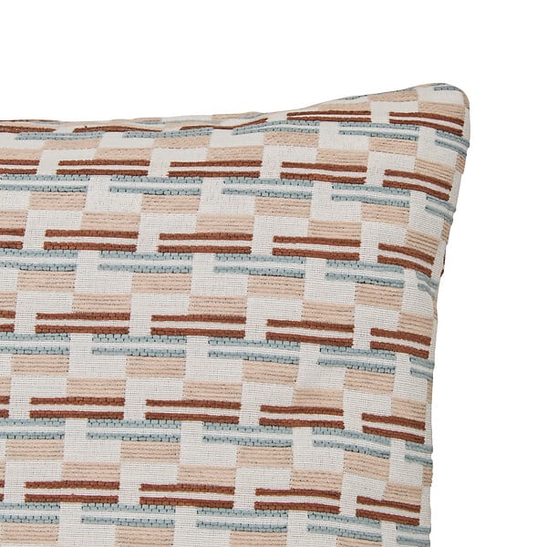 ATMOSPHERA - Coussin décoratif jacquard Skylounge - Multicolore - 38x38cm - large