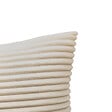 ATMOSPHERA - Coussin velours côtelé Arum - Ivoire - L.38xl.38cm - vignette